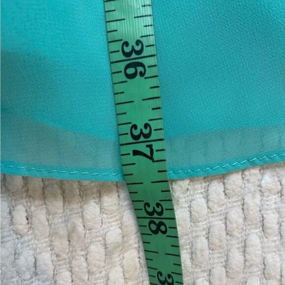 Alexia Designs Seafoam Green Spaghetti Strap Knee-Length Formal Dress Size 12 - Picture 8 of 8